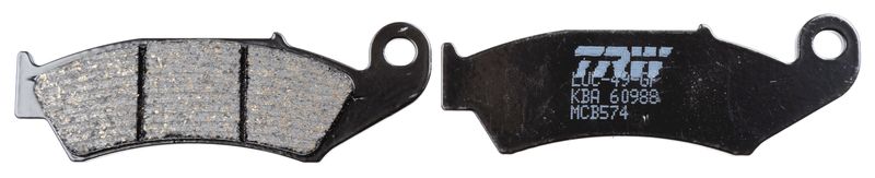 Bremsbelagsatz, Scheibenbremse