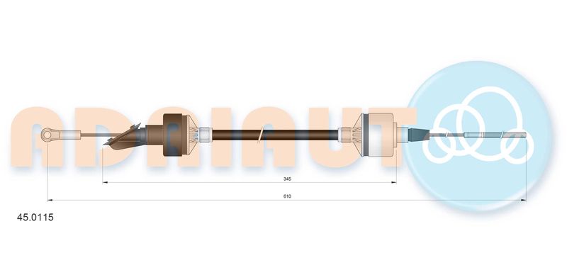 Seilzug, Kupplungsbetätigung