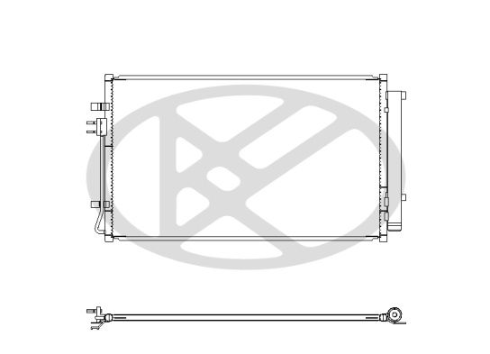 Kondensator, Klimaanlage