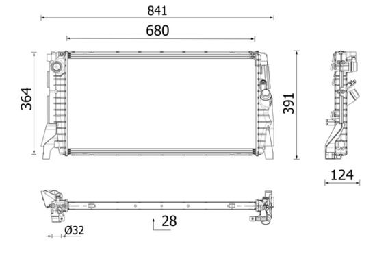 Kühler, Motorkühlung