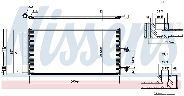 Kondensator, Klimaanlage