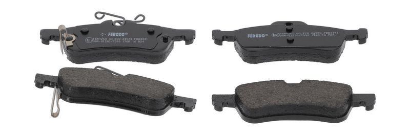 Bremsbelagsatz, Scheibenbremse