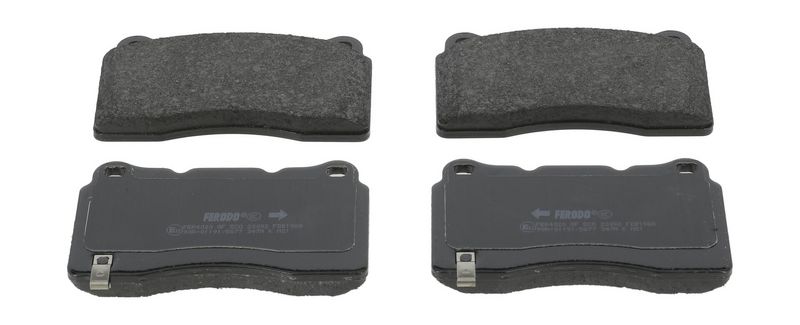 Bremsbelagsatz, Scheibenbremse