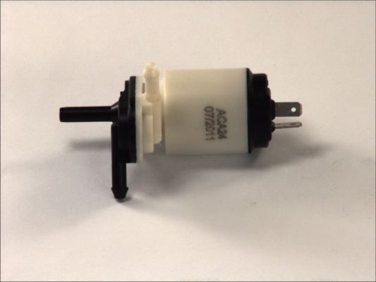 Waschwasserpumpe vorne passt zu: ALFA ROMEO 145, 146, 147, 156, FIAT BRAVA, BRAVO I, COUPE, DOBLO, DOBLO CARGO, DOBLO/MINIVAN, GRANDE PUNTO, IDEA, MAREA, MULTIPLA, PALIO AUTOBUS-SEDAN 07.87-