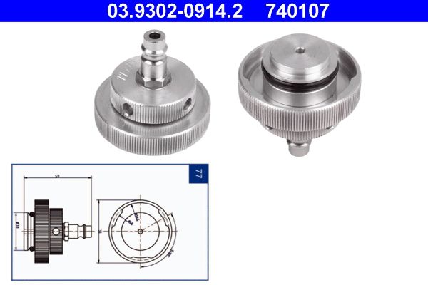 Geräte für die Arbeitsfluide und Brennstoffe