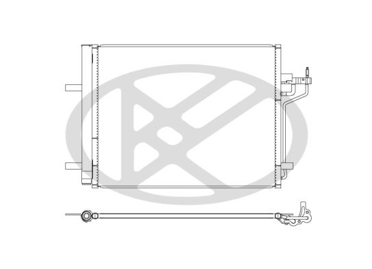 Kondensator, Klimaanlage