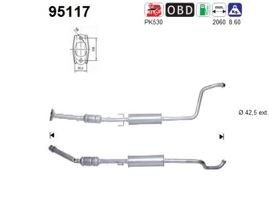 Sensor, Abgastemperatur