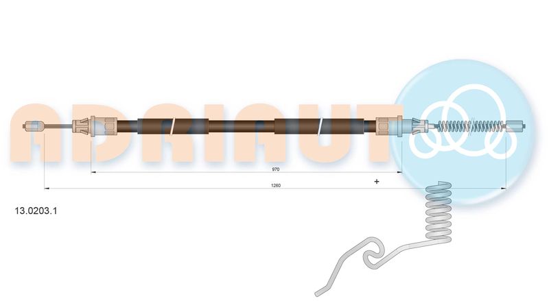 Seilzug, Feststellbremse