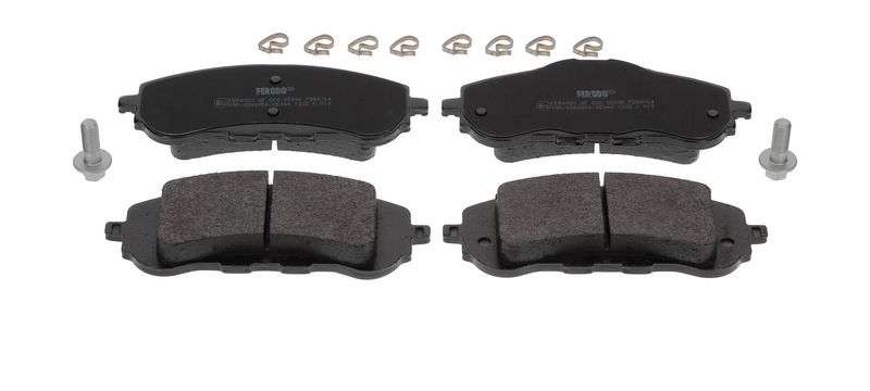 Bremsbelagsatz, Scheibenbremse