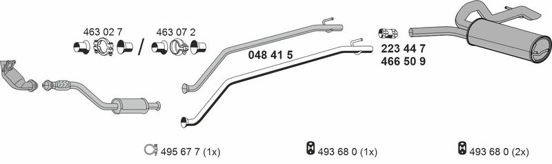Stange/Strebe, Stabilisator