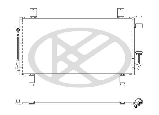 Kondensator, Klimaanlage