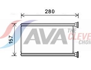 Wärmetauscher, Innenraumheizung