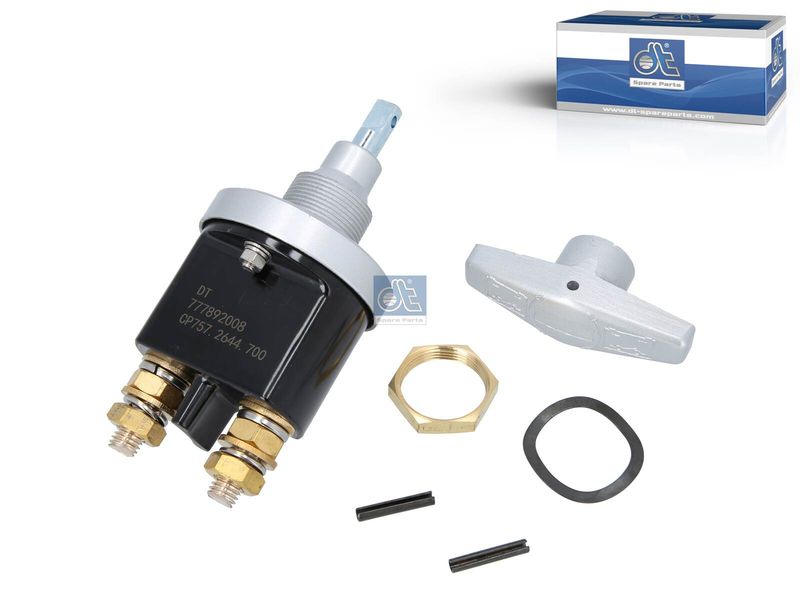 Hauptschalter, Batterie