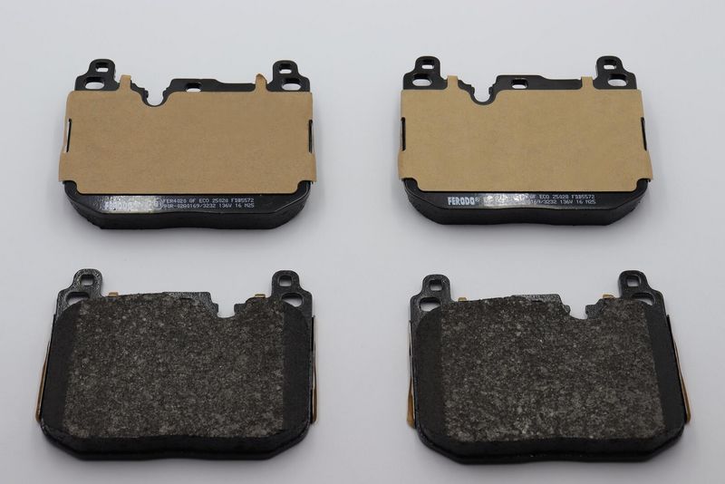 Bremsbelagsatz, Scheibenbremse