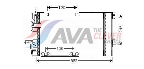 Kondensator, Klimaanlage