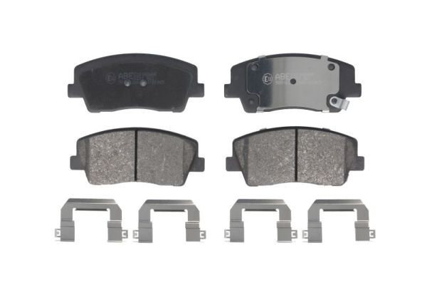 Bremsbelagsatz, Scheibenbremse