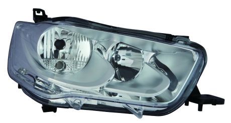 Scheinwerfer R (H1/H7/PY21W/W21, elektrisch, ohne motor) passt zu: CITROEN C-ELYSEE 11.12-11.16