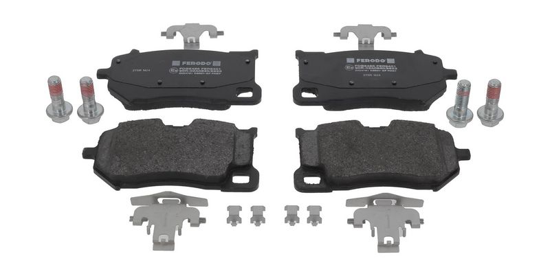 Bremsbelagsatz, Scheibenbremse