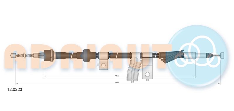Seilzug, Feststellbremse
