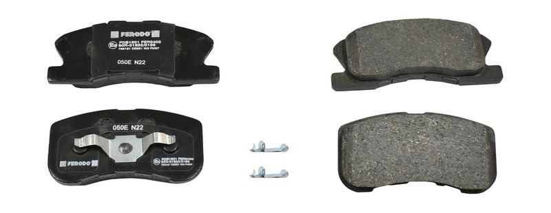 Bremsbelagsatz, Scheibenbremse