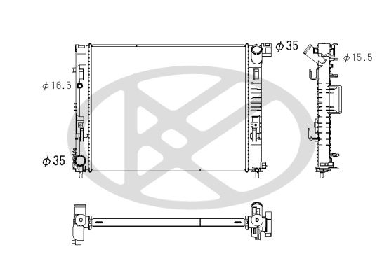 Kühler, Motorkühlung