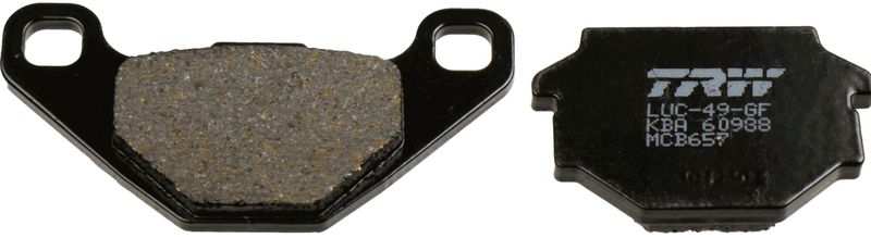 Bremsbelagsatz, Scheibenbremse