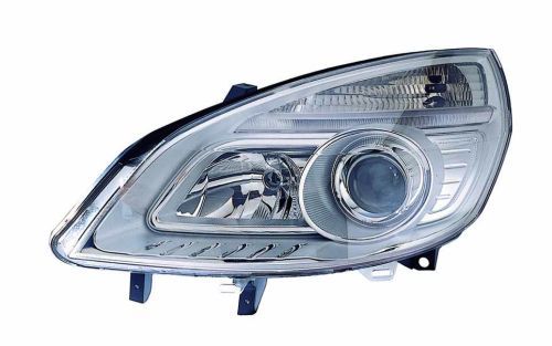 Scheinwerfer R (H1/H7, elektrisch, ohne motor, einsatzfarbe: chrom) passt zu: RENAULT GRAND SCENIC II Ph II, SCENIC II Ph II 08.06-04.09