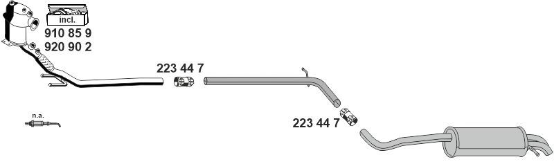 Getriebeeingangswelle, Schaltgetriebe