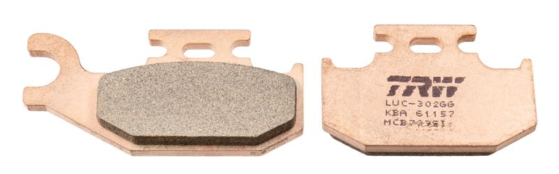 Bremsbelagsatz, Scheibenbremse