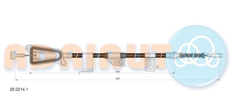 Seilzug, Feststellbremse