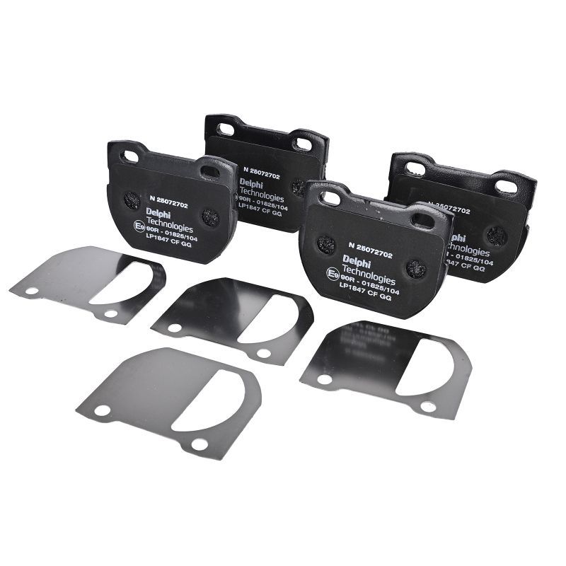 Bremsbelagsatz, Scheibenbremse