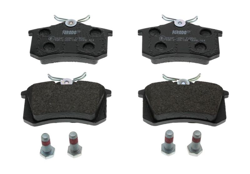 Bremsbelagsatz, Scheibenbremse