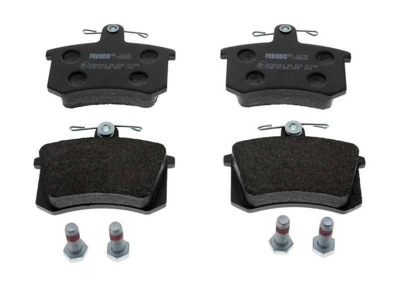 Bremsbelagsatz, Scheibenbremse