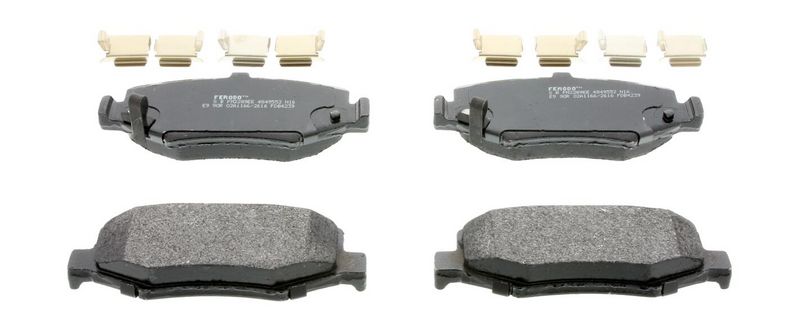 Bremsbelagsatz, Scheibenbremse