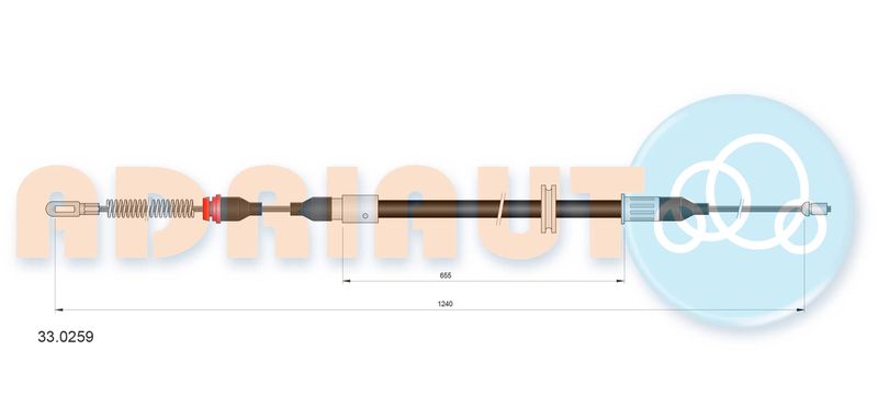Seilzug, Feststellbremse