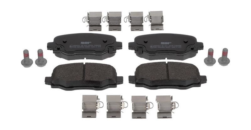 Bremsbelagsatz, Scheibenbremse