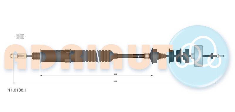 Seilzug, Kupplungsbetätigung