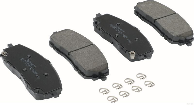 Bremsbelagsatz, Scheibenbremse