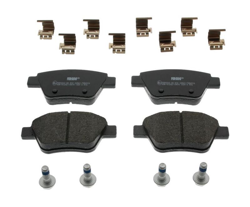 Bremsbelagsatz, Scheibenbremse