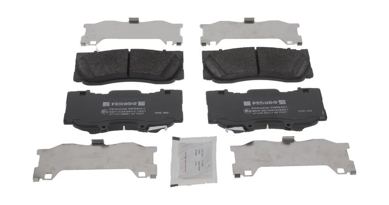 Bremsbelagsatz, Scheibenbremse