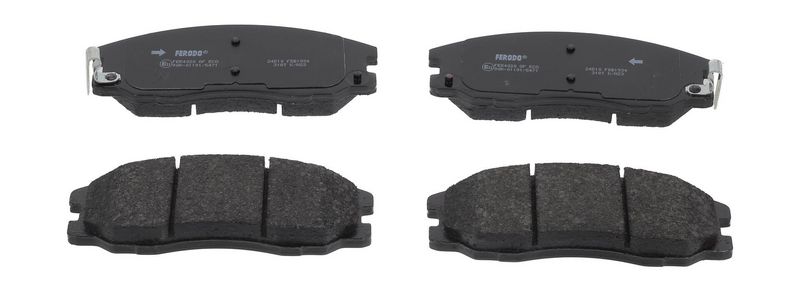 Bremsbelagsatz, Scheibenbremse