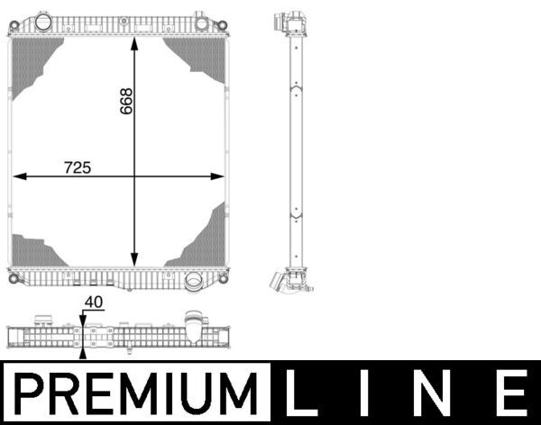 Kühler, Motorkühlung