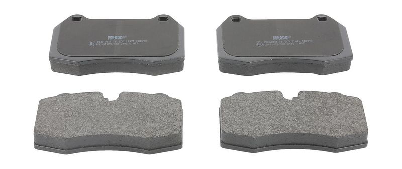 Bremsbelagsatz, Scheibenbremse