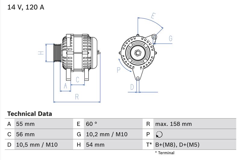 Drehstromgenerator