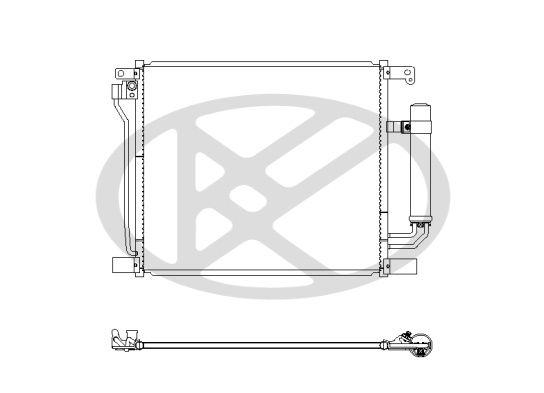 Kondensator, Klimaanlage