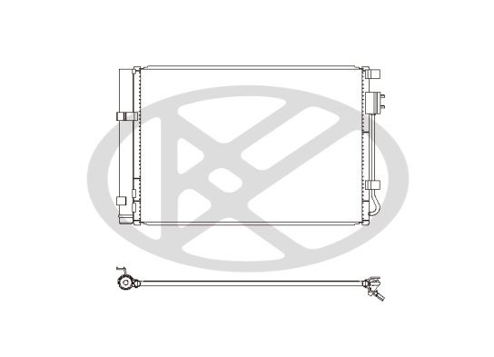Kondensator, Klimaanlage