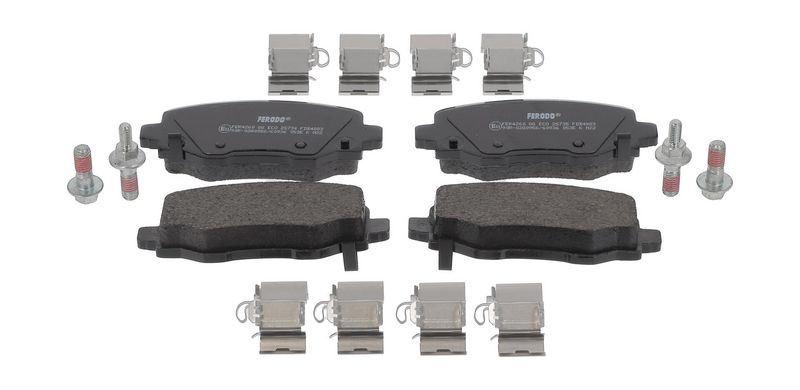 Bremsbelagsatz, Scheibenbremse