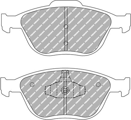 Bremsbelagsatz, Scheibenbremse