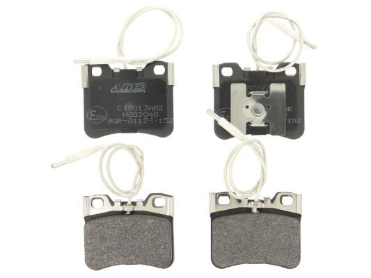 Bremsbelagsatz, Scheibenbremse