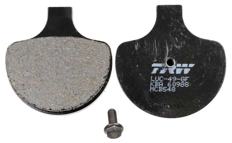 Bremsbelagsatz, Scheibenbremse